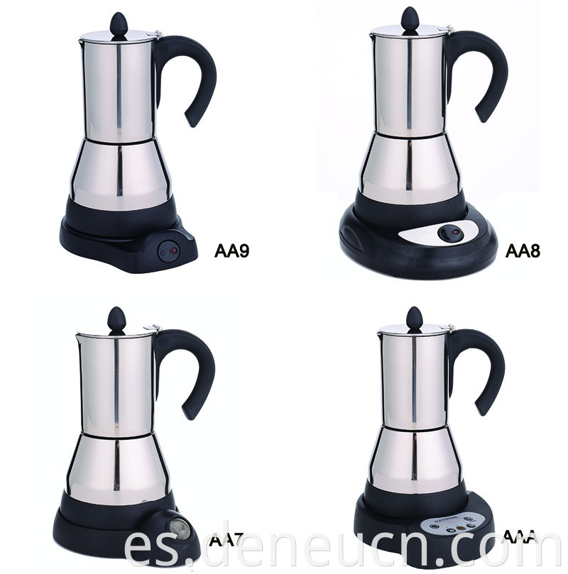 Máquina de café espresso eléctrico 220V/110V 480W acero inoxidable